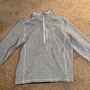 North Face quarter zip sweater